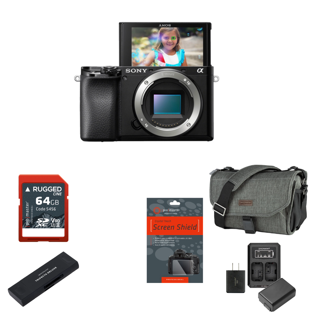 Sony a6100 Mirrorless Camera Package