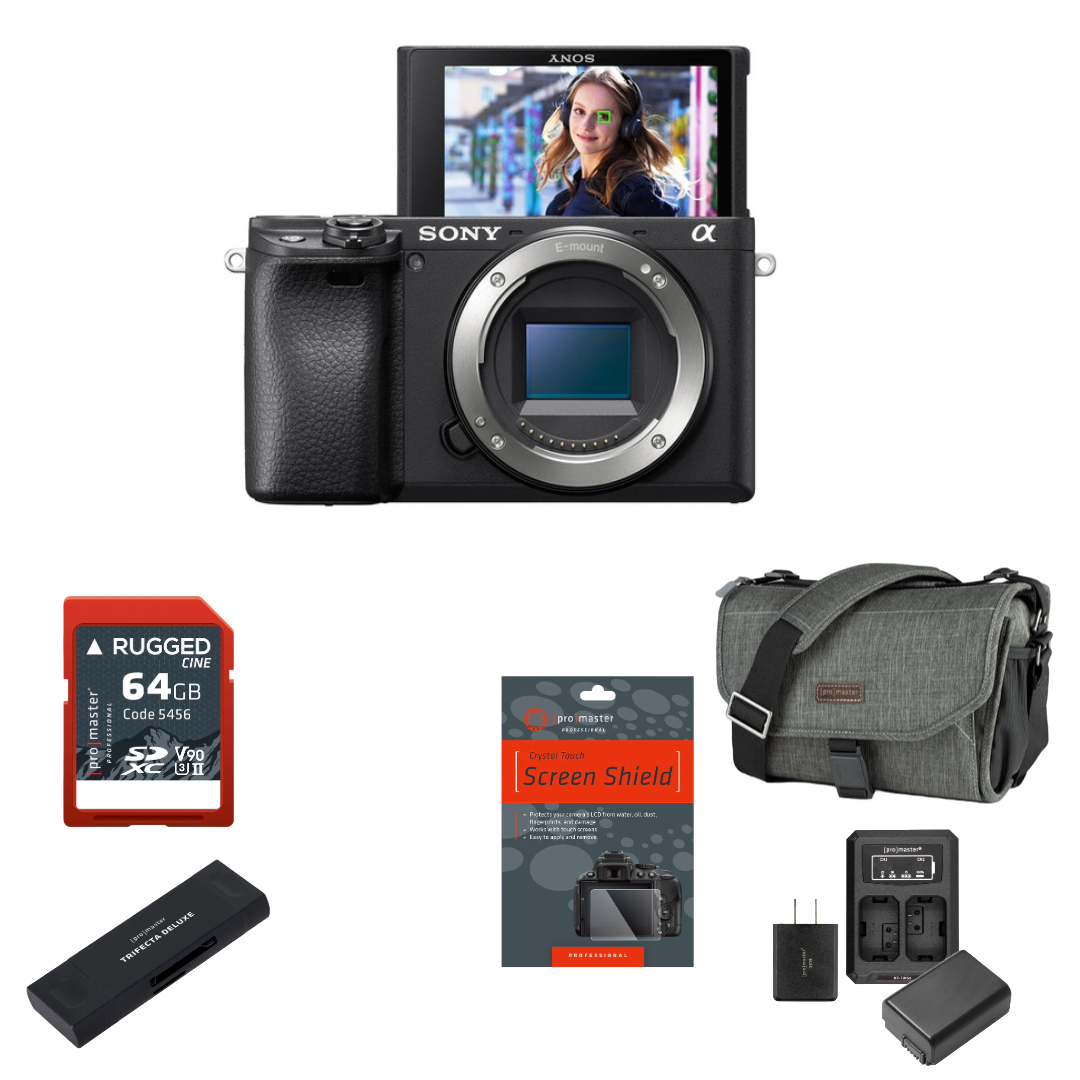 Sony a6400 Mirrorless Camera Package