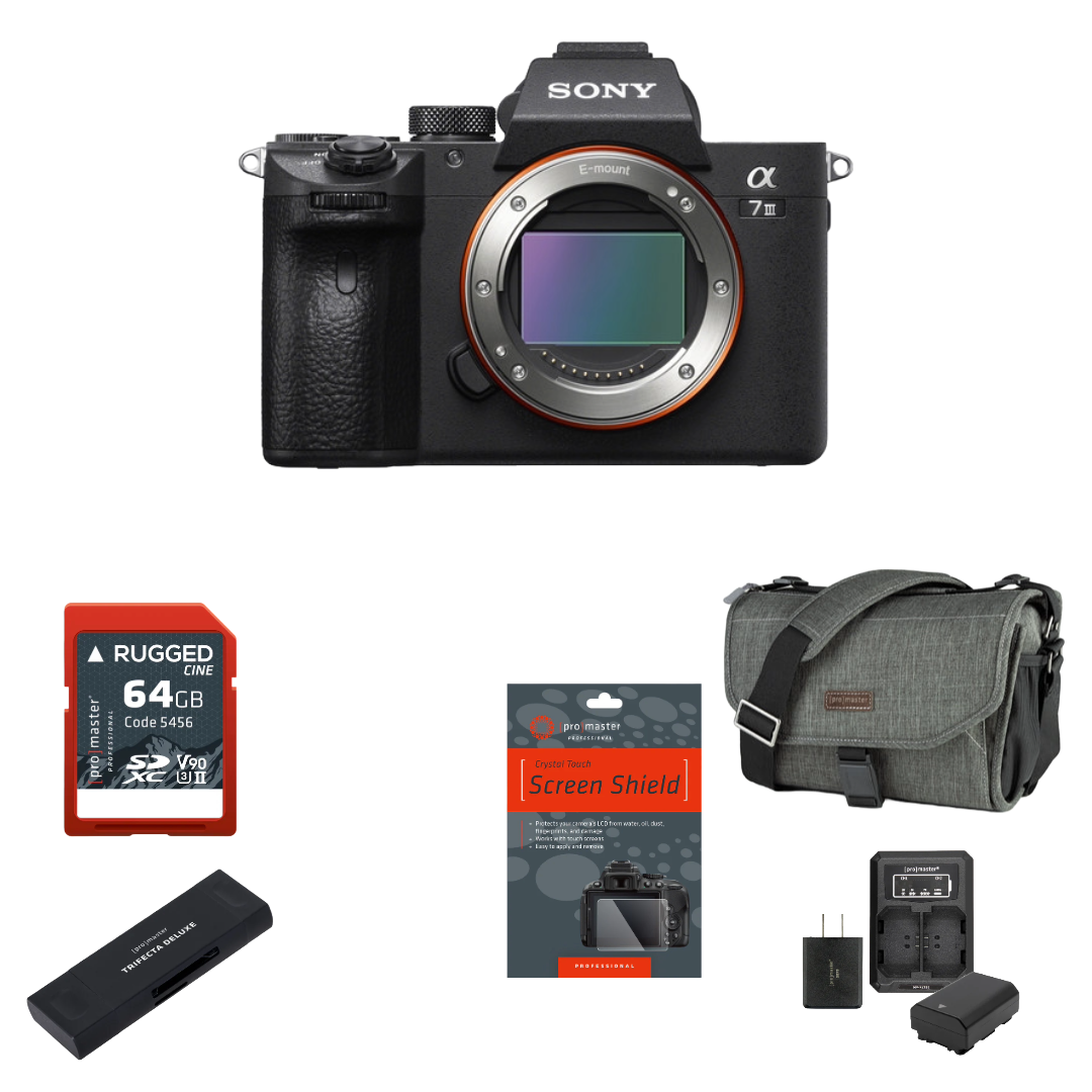 Sony a7 III Mirrorless Camera Package