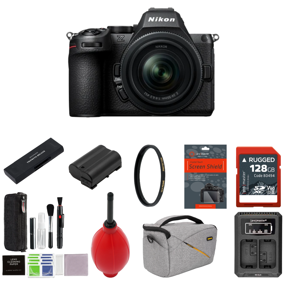 Nikon Z5 II Mirrorless Camera with 24-50mm Lens Package