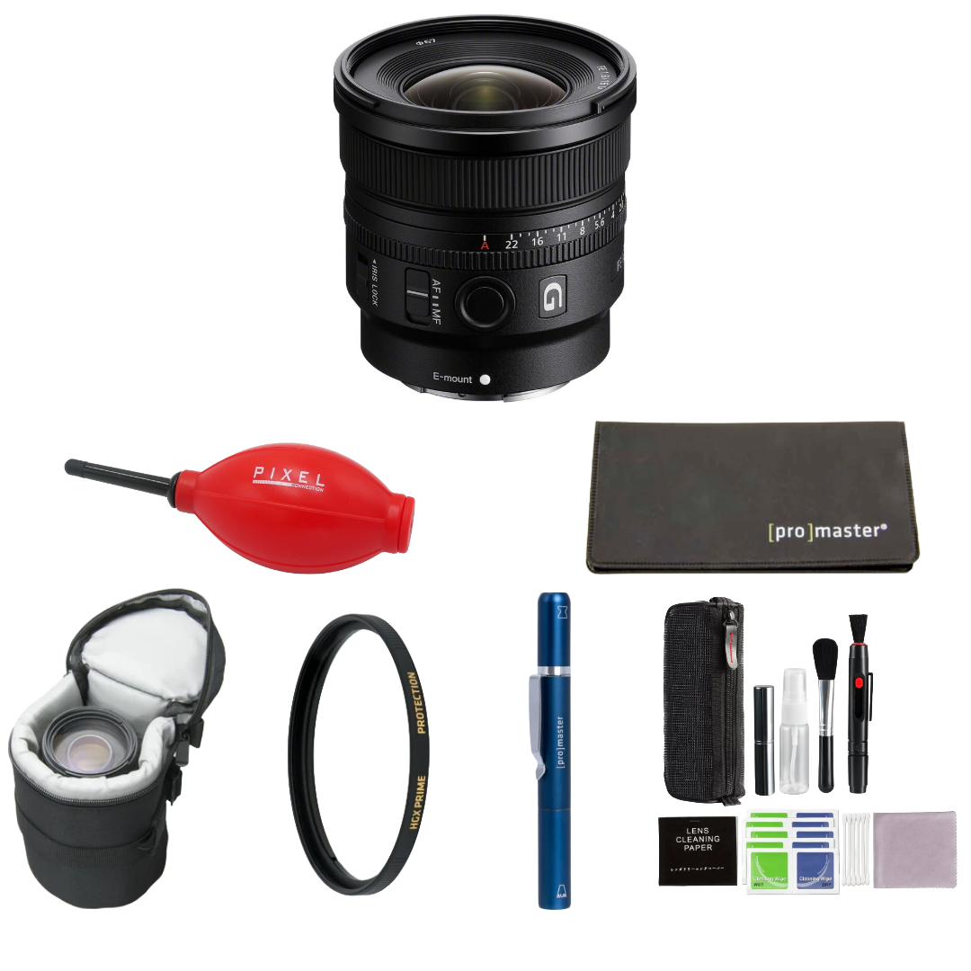 Sony FE 16mm f/1.8 G Lens (Sony E) Package