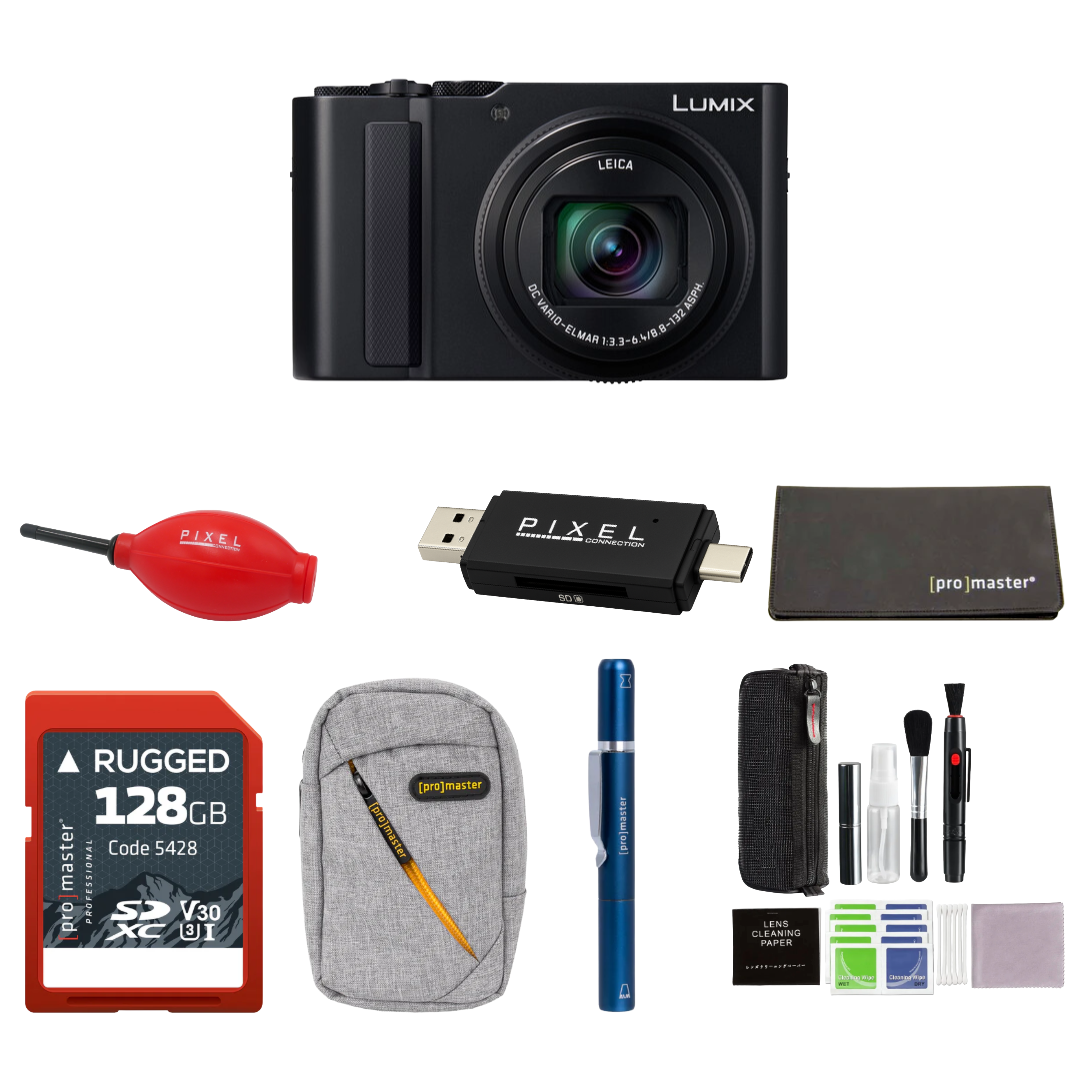 Panasonic ZS300 Digital Camera (Black) Package