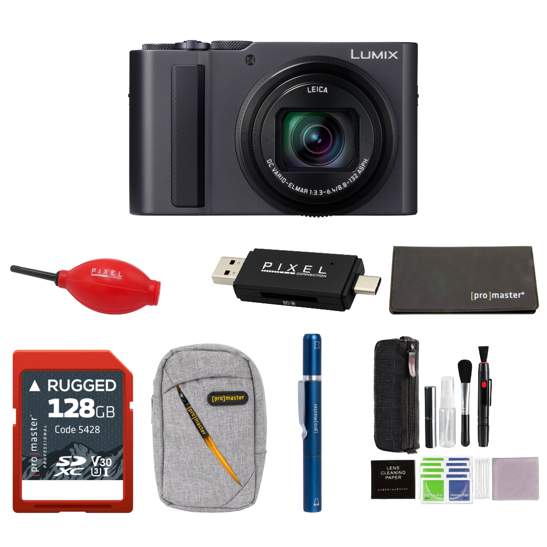 Panasonic ZS300 Digital Camera (Silver) Package