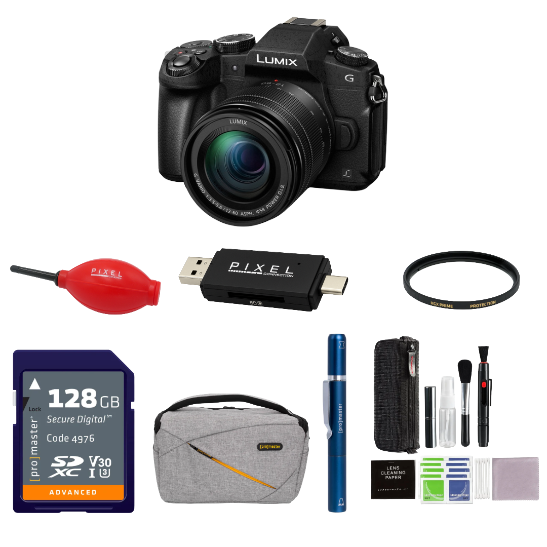 Panasonic LUMIX G85 Mirrorless Camera with 12-60mm Lens Package