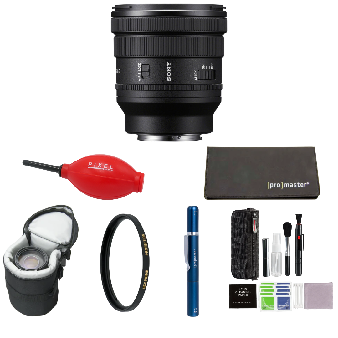 Sony FE PZ 16-35mm f/4 G Lens (Sony E) Package