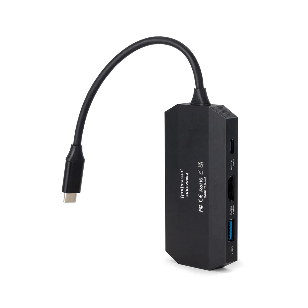 Promaster USB-C Card Reader & Hub for 2 SD Cards