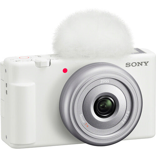 Sony ZV-1F Vlogging Camera (White) Package