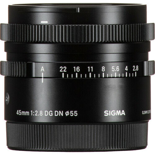 Sigma 45mm f/2.8 DG DN Contemporary Lens (Sony E) Package
