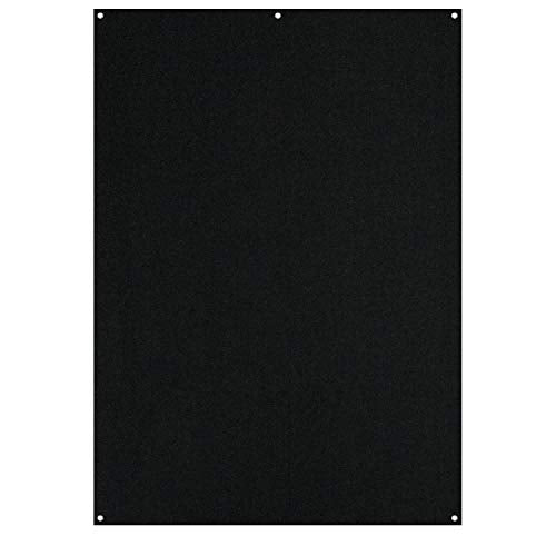 Westcott X-Drop Background (5 x 7', Black)
