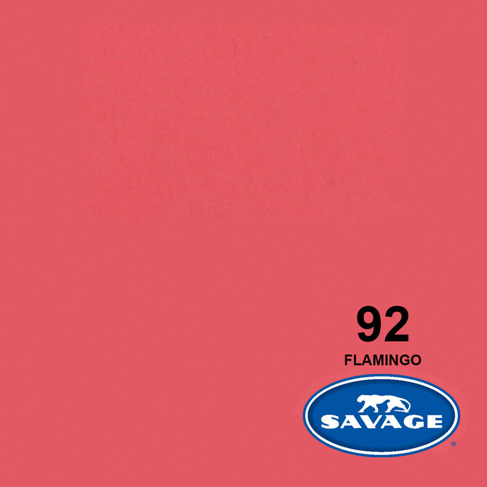 Savage #92 Seamless Background Paper (53" x 36') - Flamingo