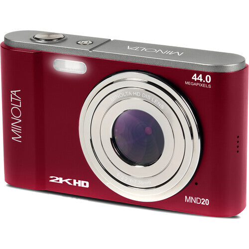 Minolta MND20 Digital Camera (Red)