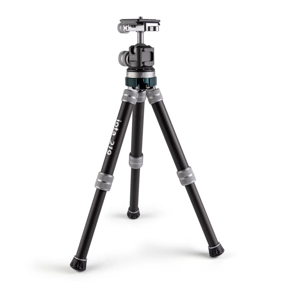 ProMaster iota 219 Ultralightweight Tabletop Tripod Kit - Carbon Fiber