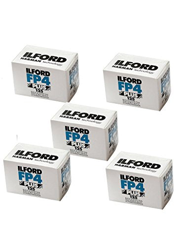 Buy Ilford FP4 Plus 125 Film, 35mm, 36 Exposures - 5 Pack