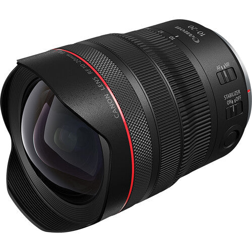 Canon RF 10-20mm f/4 L IS STM Lens (Canon RF) Package