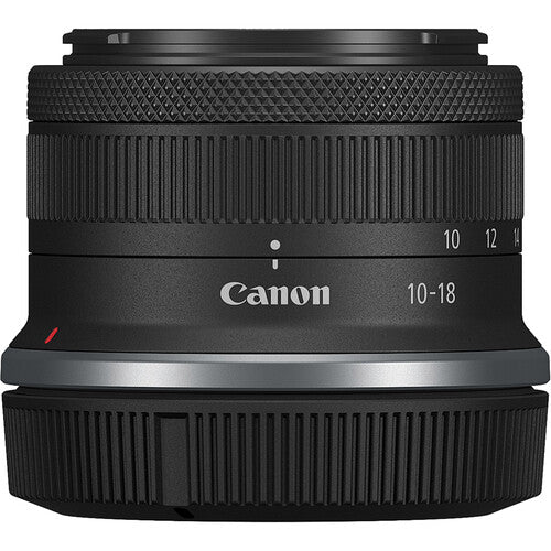 Canon RF-S 10-18mm f/4.5-6.3 IS STM Lens (Canon RF) Package