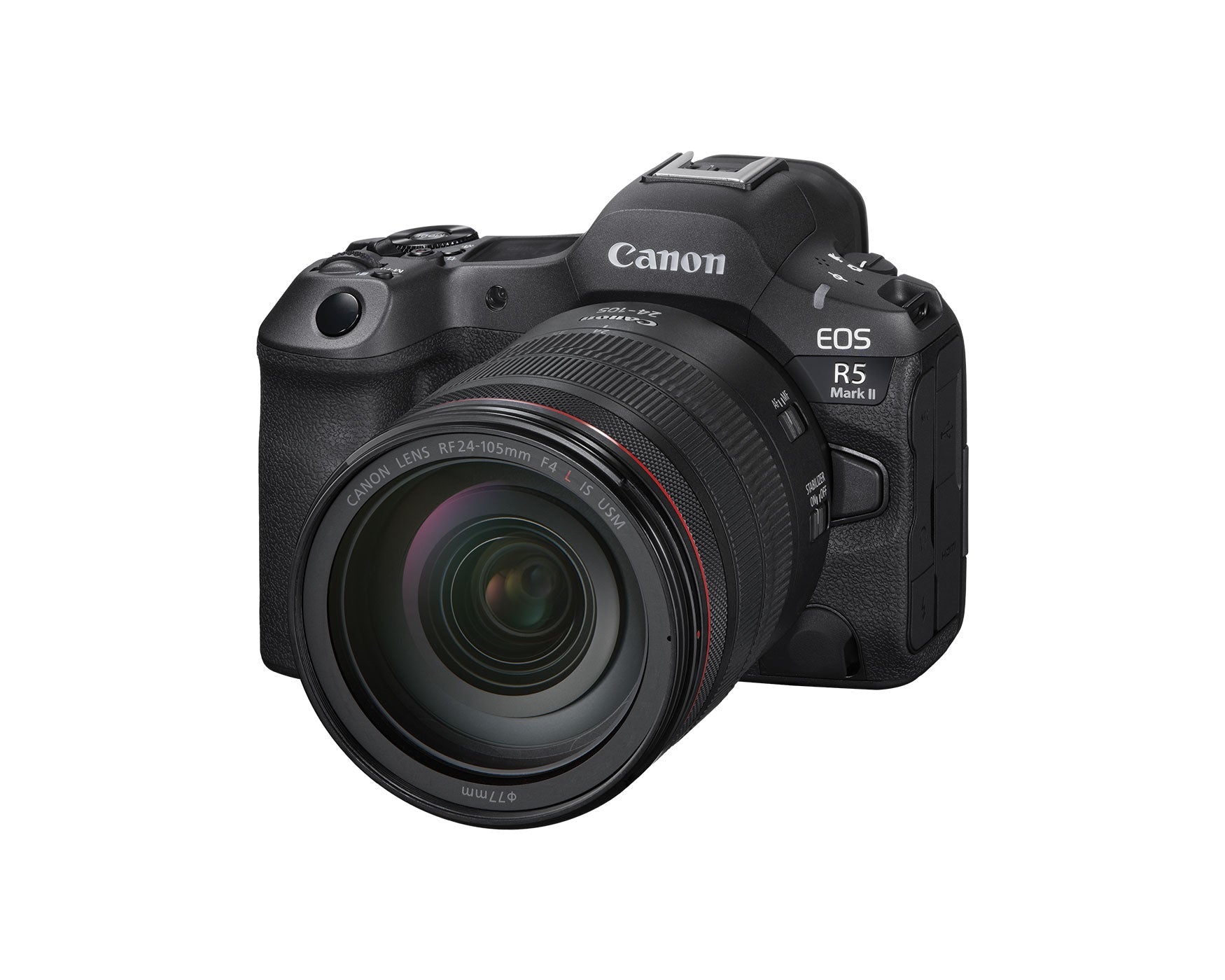 Canon EOS R5 Mark II Mirrorless Camera with 24-105mm f/4 Lens Package
