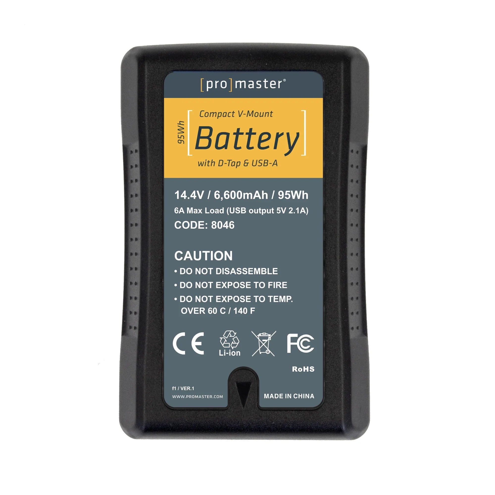 ProMaster Compact V-Mount Battery Kit with D-Tap & USB-A (95Wh)
