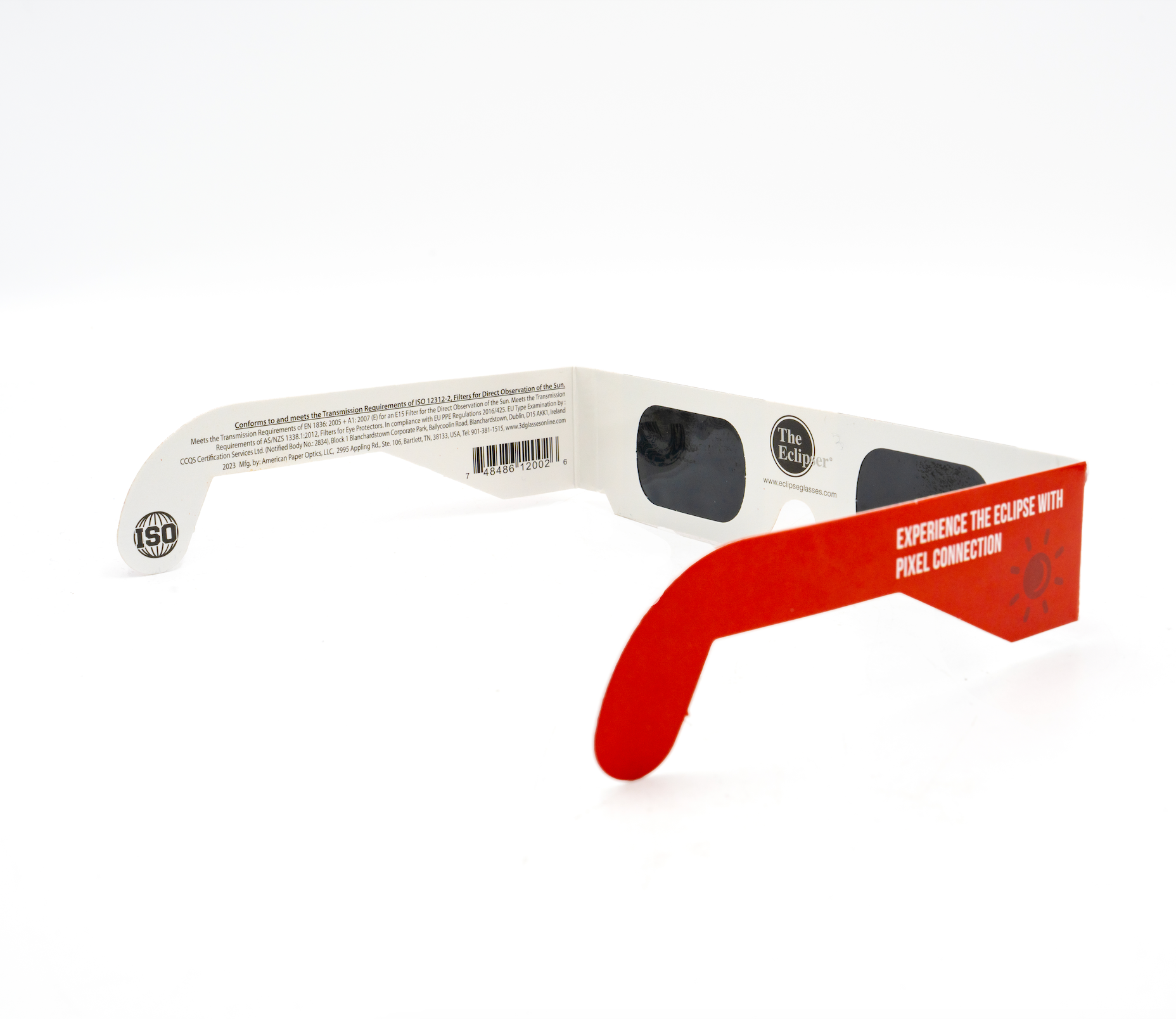 Pixel Connection Eclipse Glasses