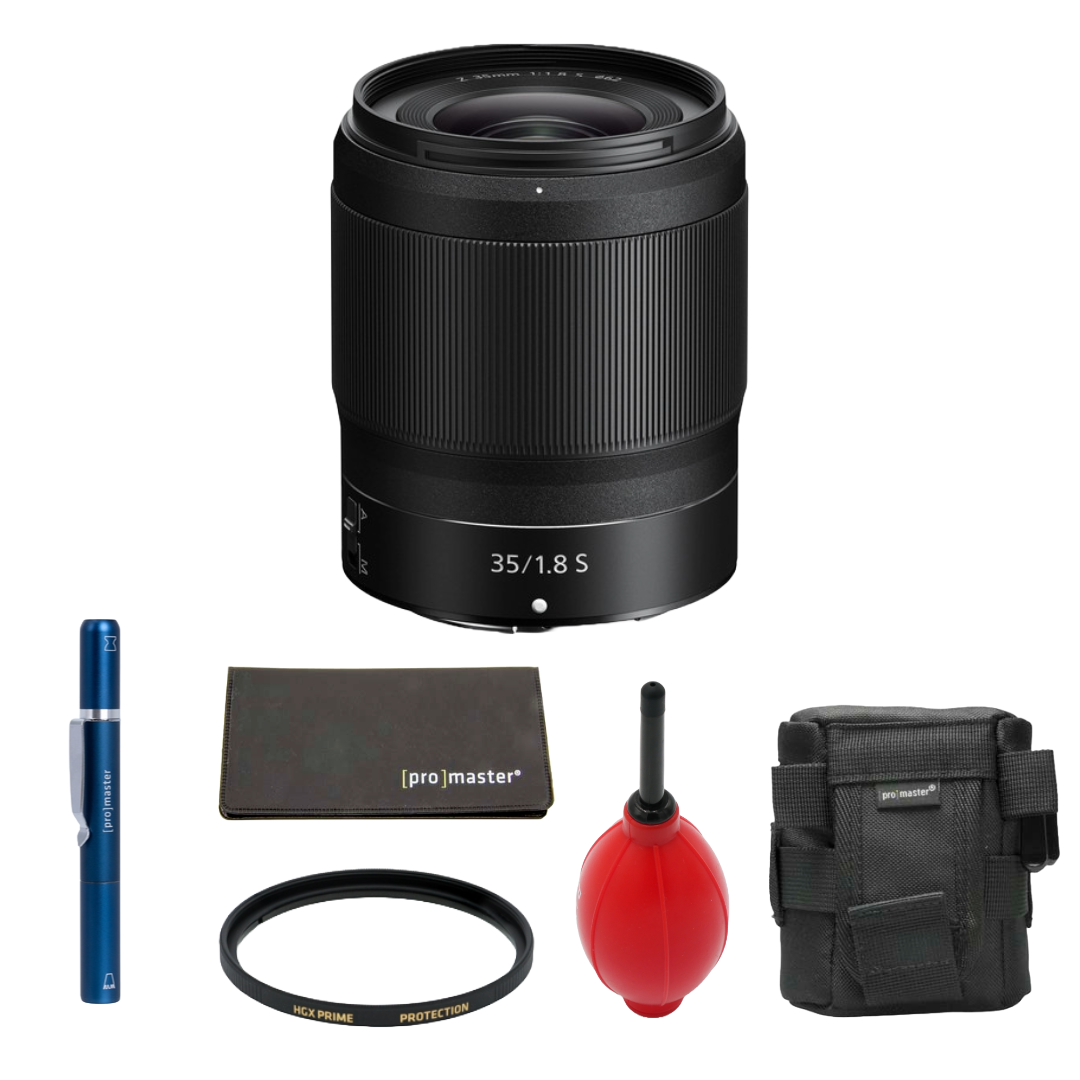 Nikon NIKKOR Z 35mm f/1.8 S Lens (Nikon Z) Package