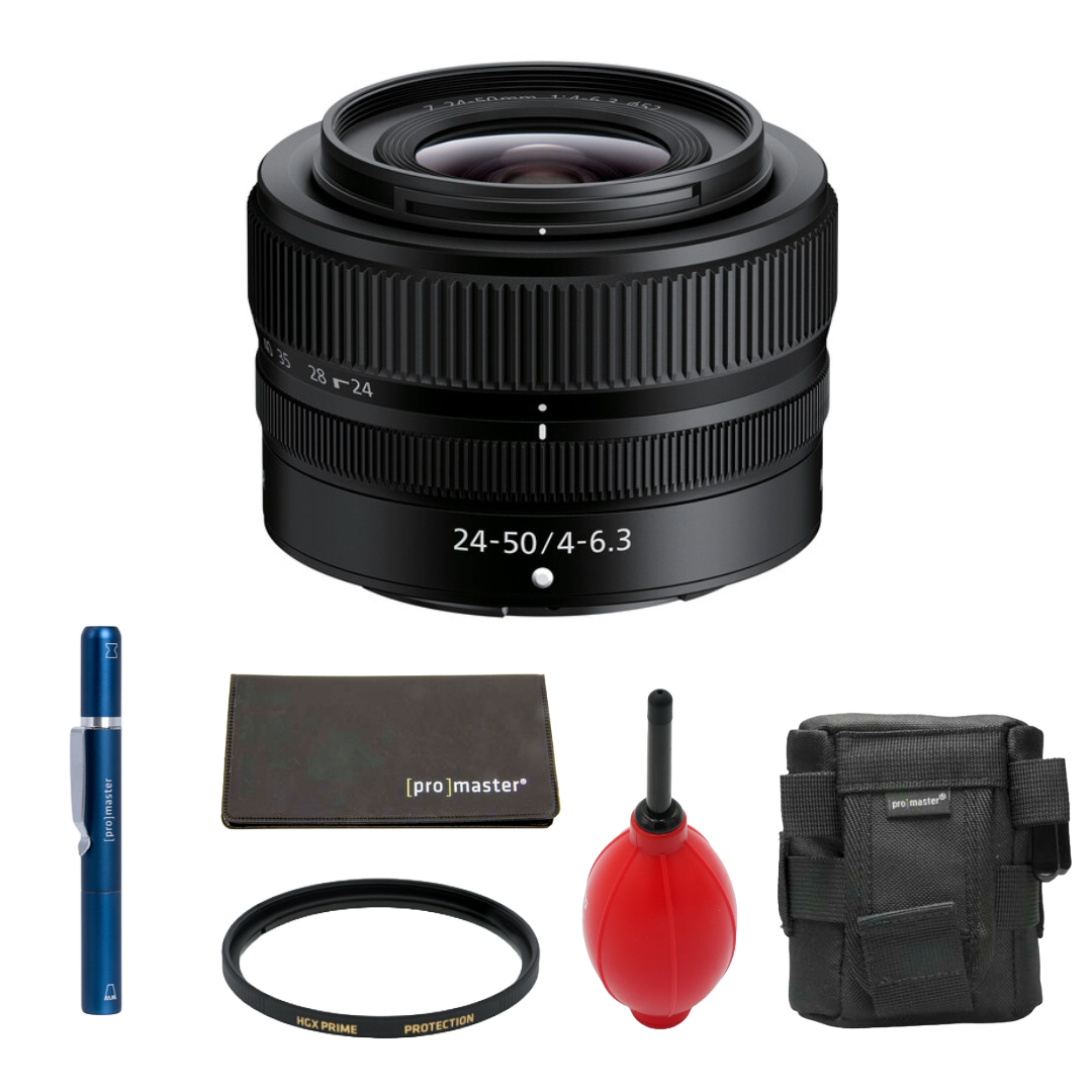 Nikon NIKKOR Z 24-50mm f/4-6.3 Lens (Nikon Z) Package