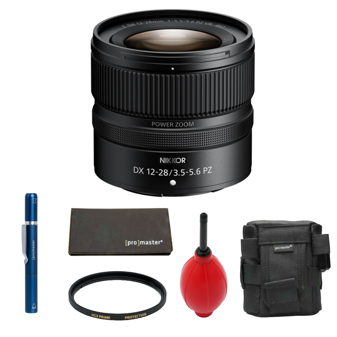 Nikon NIKKOR Z DX 12-28mm f/3.5-5.6 PZ VR Lens (Nikon Z) Package