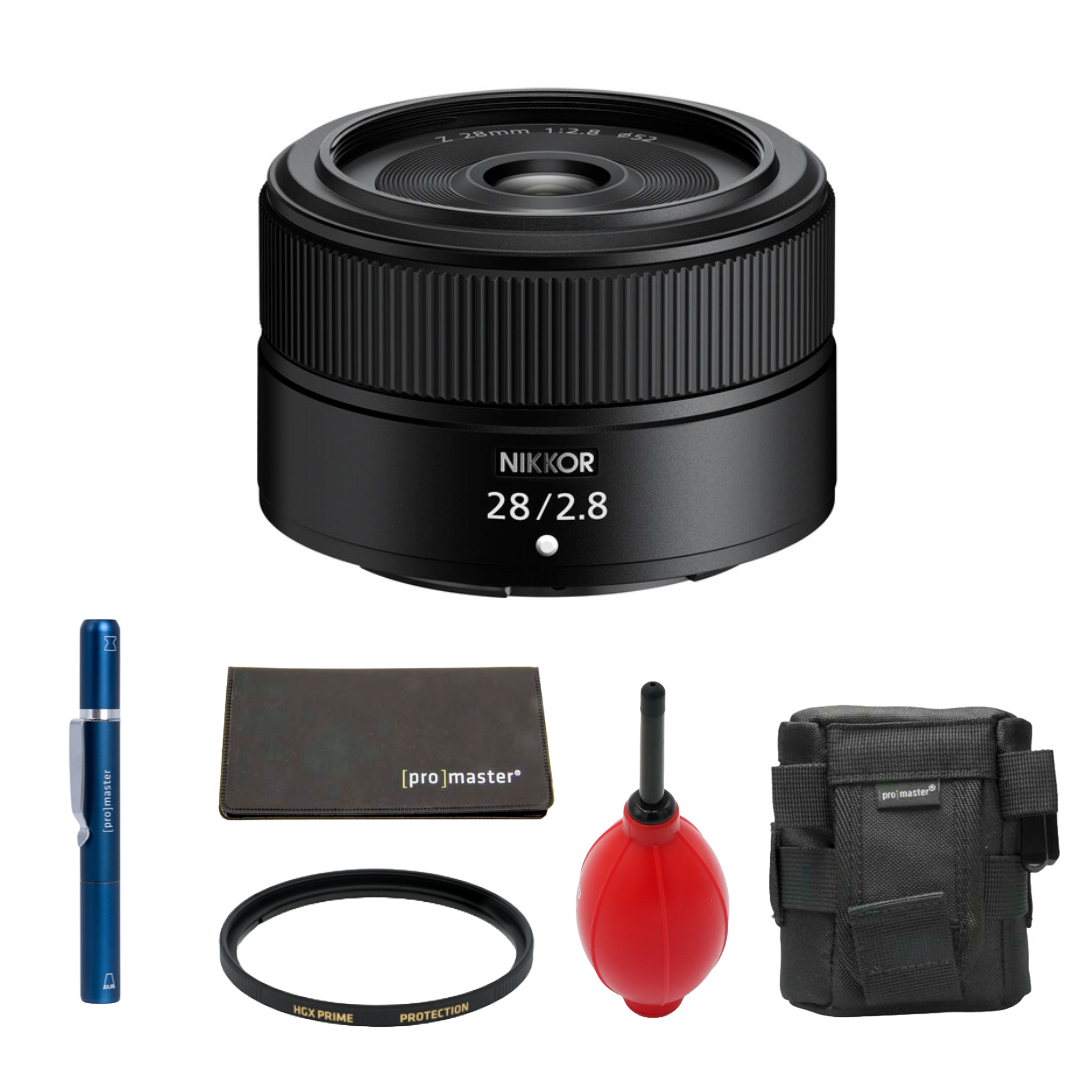 Nikon NIKKOR Z 28mm f/2.8 Lens (Nikon Z) Package