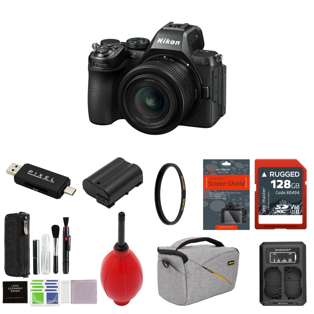 Nikon Z5 Mirrorless Camera with 24-50mm Lens Package