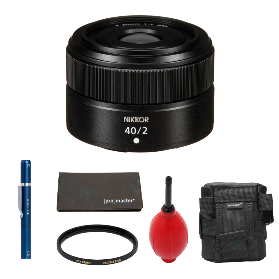 Nikon NIKKOR Z 40mm f/2 Lens (Nikon Z) Package
