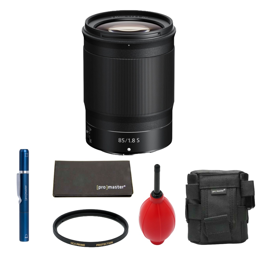 Nikon NIKKOR Z 85mm f/1.8 S Lens (Nikon Z) Package