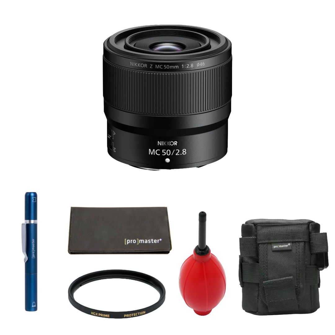 Nikon NIKKOR Z MC 50mm f/2.8 Macro Lens (Nikon Z) Package
