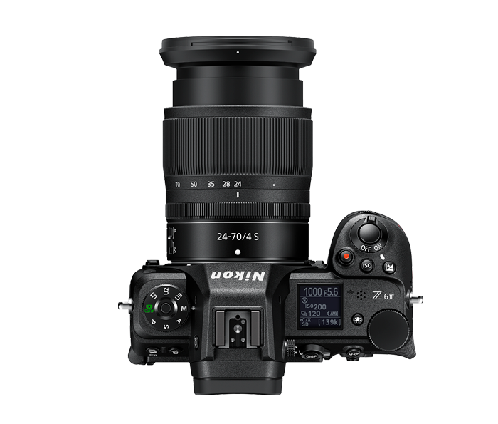Nikon Z6 III Mirrorless Camera with 24-70mm f/4 S Lens