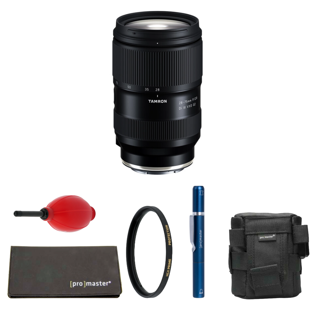 Tamron 28-75mm f/2.8 Di III VXD G2 Lens for Sony E Package