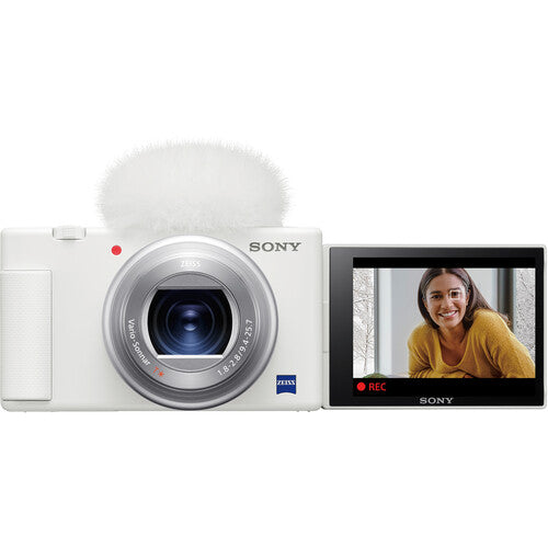 Sony ZV-1 Digital Camera (White) Package