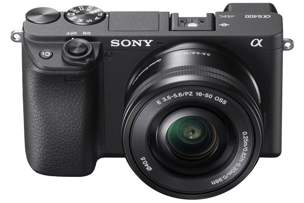 Sony a6400 Mirrorless APS-C Interchangeable-Lens Camera with 16-50mm lens