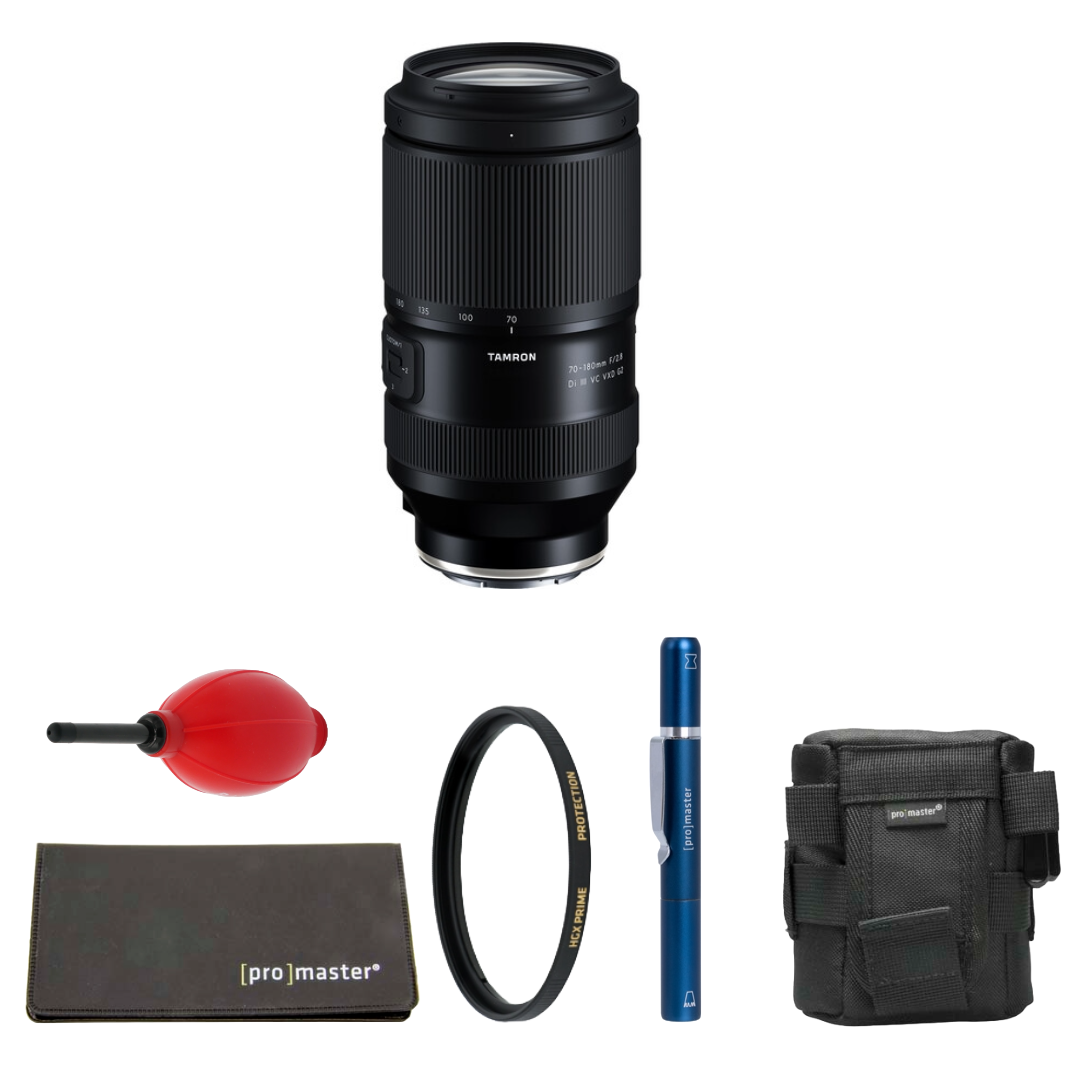 Tamron 70-180mm f/2.8 Di III VC VXD G2 Lens for Sony E Package