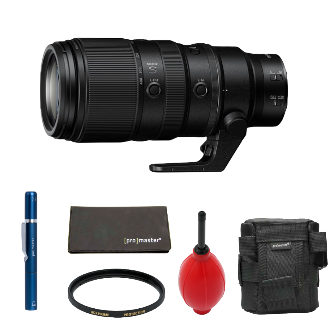 Nikon NIKKOR Z 100-400mm f/4.5-5.6 VR S Lens (Nikon Z) Package