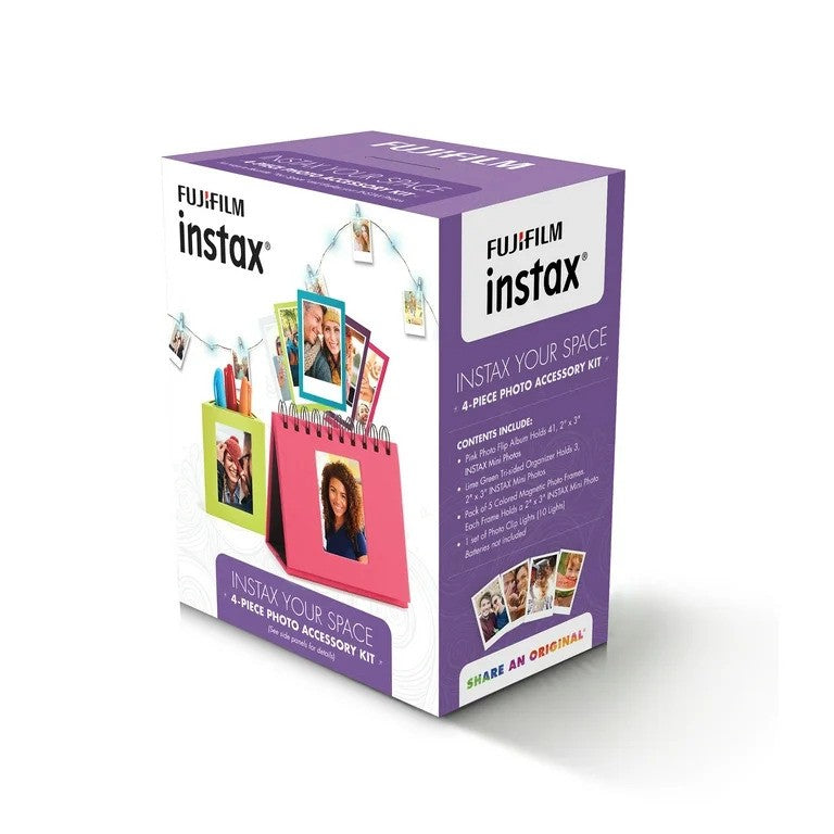 FUJIFILM INSTAX MINI 12 Instant Film Camera (Lilac Purple) Package