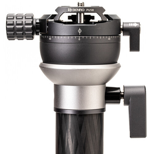Benro MSDPL46C SupaDupa Carbon Fiber Monopod with Leveling Pan Head