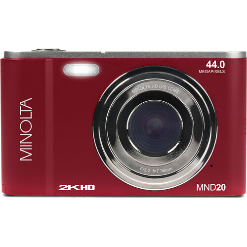 Minolta MND20 Digital Camera (Red)