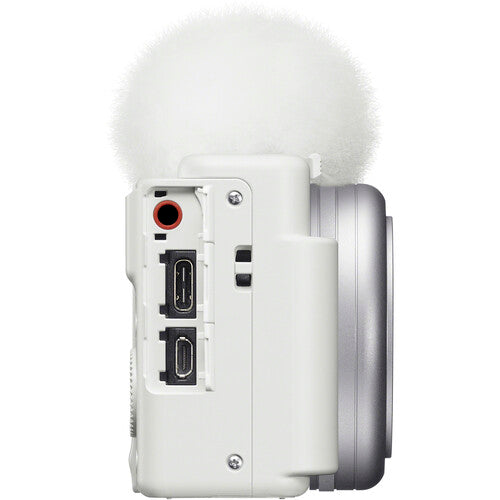 Sony ZV-1F Vlogging Camera (White) Package