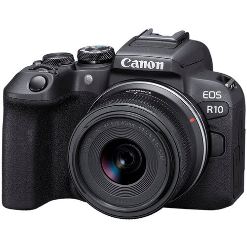 Canon EOS R10 Mirrorless Camera with 18-45mm Lens Content Creator Kit Package