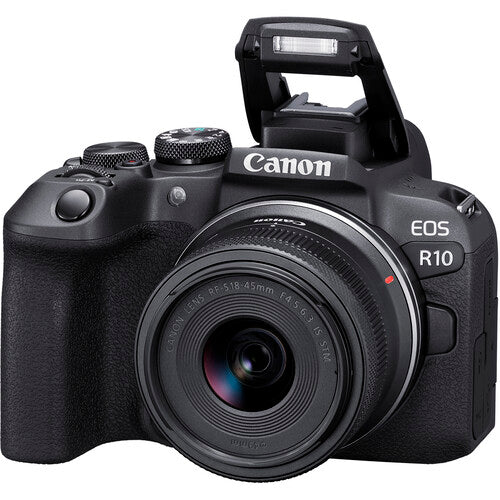 Canon EOS R10 Mirrorless Camera with 18-45mm Lens Content Creator Kit