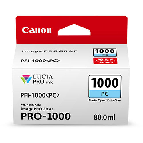 Buy Canon PFI-1000 PC LUCIA PRO Photo Cyan Ink Tank (80ml)