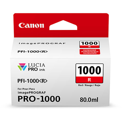 Buy Canon PFI-1000 R LUCIA PRO Red Ink Tank (80ml)