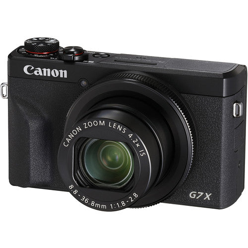 Canon PowerShot G7 X Mark III Digital Camera (Black) Package