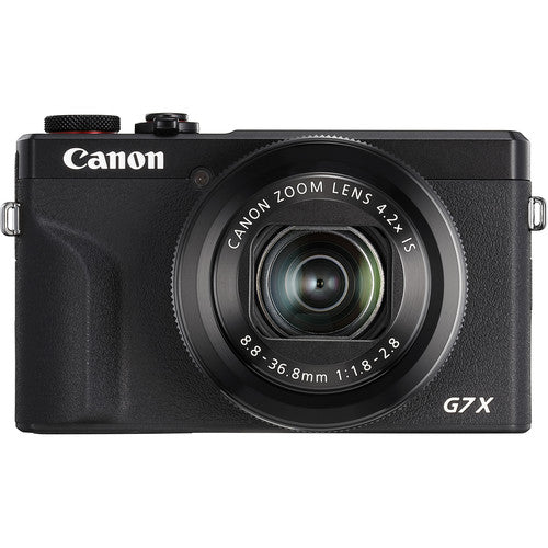 Canon PowerShot G7 X Mark III Digital Camera (Black) Package