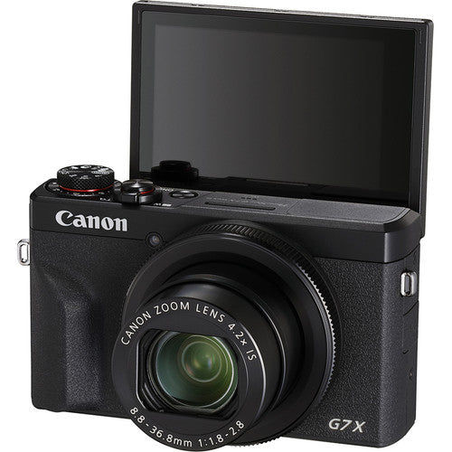 Canon PowerShot G7 X Mark III Digital Camera (Black) Package