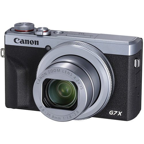 Canon PowerShot G7 X Mark III Digital Camera (Silver) Package