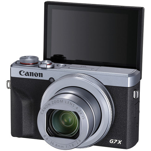Canon PowerShot G7 X Mark III Digital Camera (Silver) Package