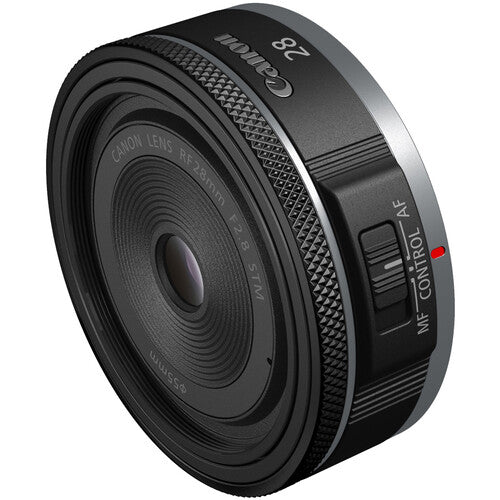 Canon RF 28mm f/2.8 STM Lens (Canon RF) Package